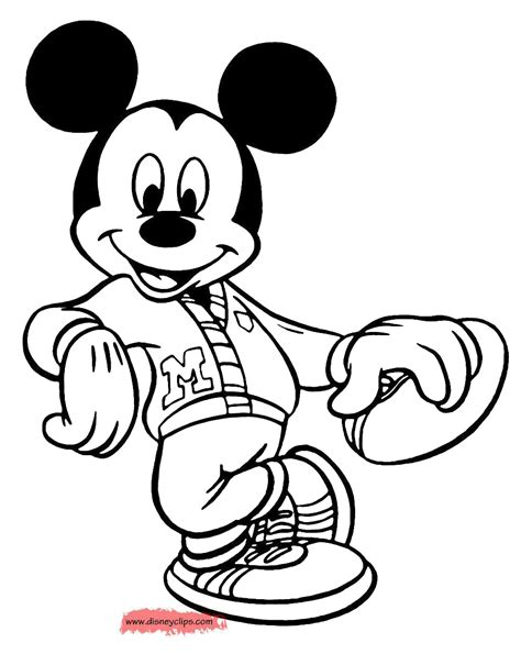 Mickey mouse, the official mascot and one of the very first characters of the walt disney company, is the most sought after subject for cartoon coloring sheets. Mickey Mouse Coloring Pages 9 | Disney Coloring Book