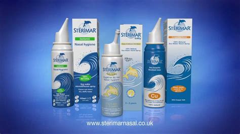 It can treat symptoms such as sneezing and runny nose. How to use Stérimar Nasal Spray - YouTube