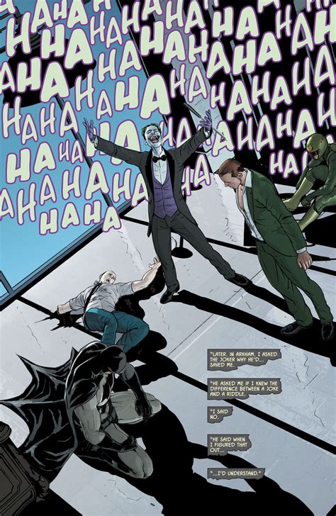 Riddle me this, joke me that! DC Comics Rebirth Spoilers & Review: Batman #32, His Sin, The War Of Jokes & Riddles Finale ...