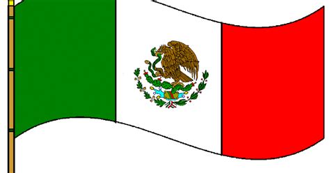Bandera Mexico Animada