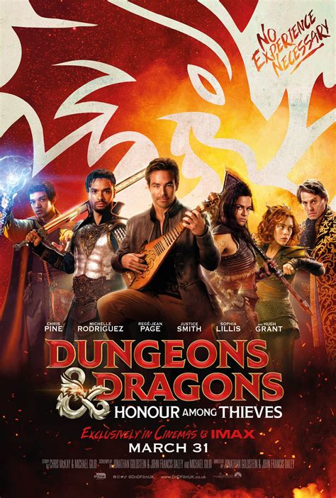 Dungeons Dragons Honor Among Thieves 2023 Posters Movie Etsy España