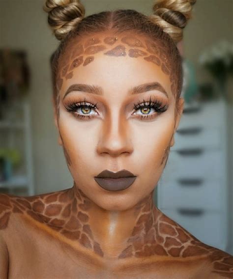 Giraffe Makeup Easy Mugeek Vidalondon