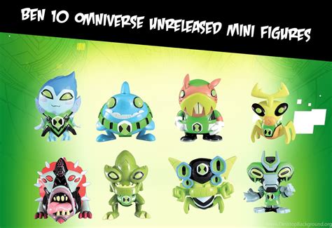 Ben 10 Omniverse Unreleased Mini Figures Etsy