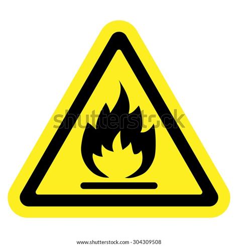 Flammable Hazard Symbol Images Stock Photos Vectors