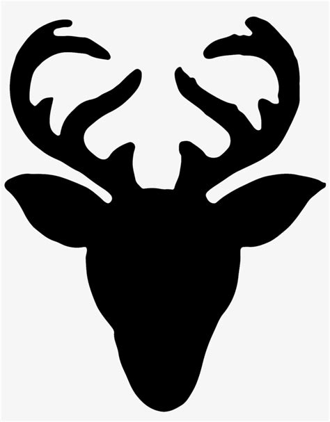 Deer Head Silhouette Png