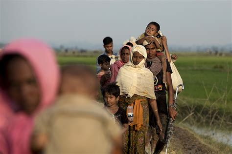 suspected landmines maim rohingya fleeing myanmar the asean post