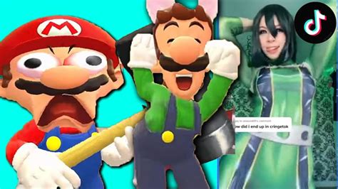 Smg4 Mario Reacts To Funny Tik Toks 2 Ft Luigi Tv Episode 2022 Imdb
