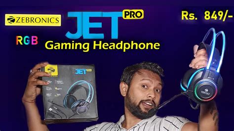 Zebronics Jet Pro Review Best Rgb Headphone Under Rs