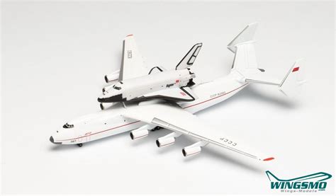 Herpa Antonov An 225 Mriya And Rkk Energiya Buran Space Orbiter Cccp