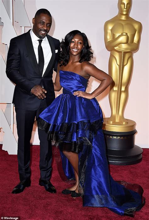 Idris Elbas Daughter Isan Named 2019 Golden Globe Ambassador Shes Pictured With Her Dad