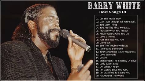 Barry White Greatest Hits Best Songs Of Barry White Barry White Albu