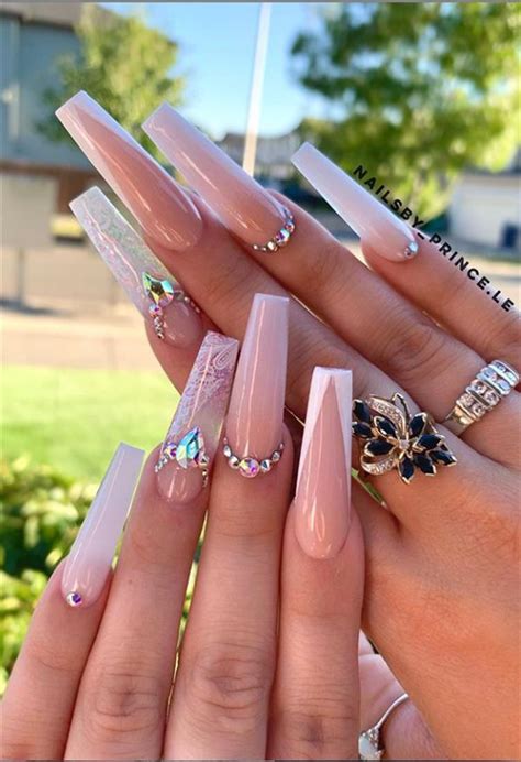 Nails Design Elegant Acrylic Coffin Nails Design To Get Pretty Fall Nails 2020