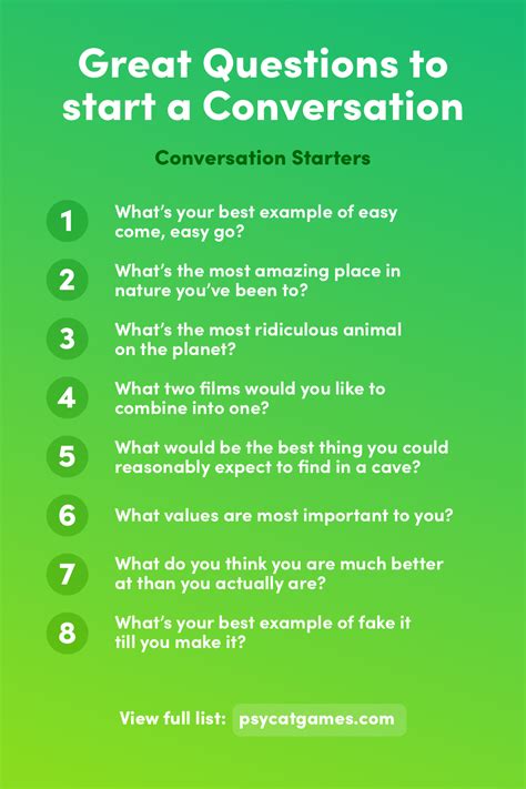 Great Questions To Start A Conversation Conversation Starters How To