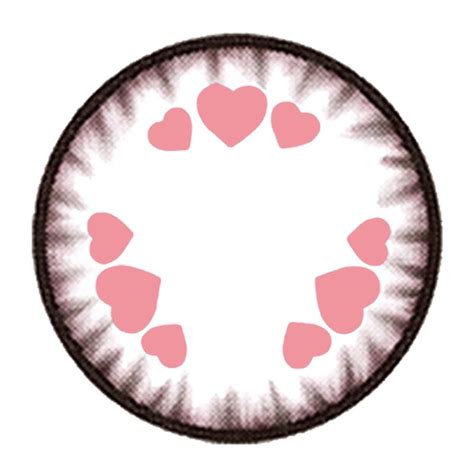Soft Clear Circle Lenses Makeup Romantic Heart Pink With Images