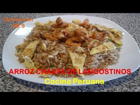Ceviche, cebiche, pollo peruano, tiradito salmón, ceviche a continuación, te enseñamos nuestra recopilación de las mejores recetas de la cocina peruana más. ARROZ CHAUFA DE LANGOSTINOS - RECETAS - COCINA PERUANA ...