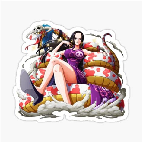 Boa Hancock Sticker For Sale By Itsmemrf Redbubble