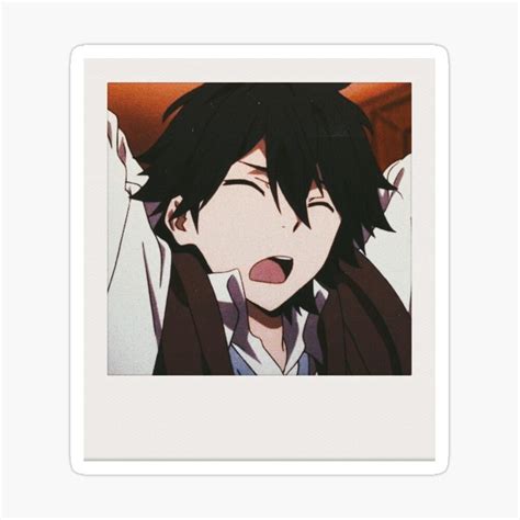 Ranpo Edogawa Polaroid Sticker By Dayna5970 Anime Printables Bungo