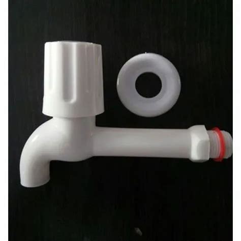 C K Polymers White Turbo Pvc Long Body Bib Cock Size Mm At Rs Piece In Ahmedabad
