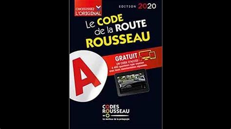 Telecharger Code De La Route Gratuit Rousseau - Code Rousseau de la route B 2020 - nouvelle édition - pour travailler