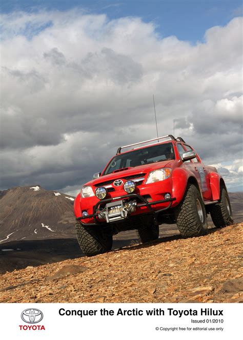 Conquer The Arctic With Toyota Hilux Toyota Media Site