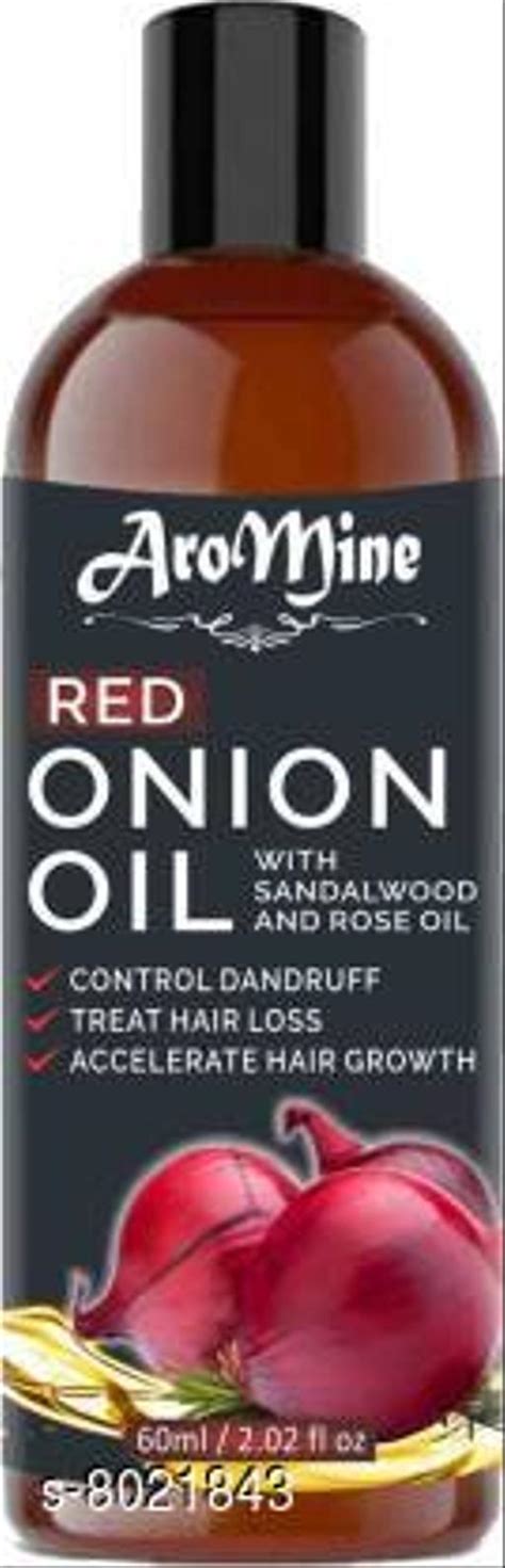 Aromine Red Onion Oil With Sandalwood And Rose Oil For Hair Regrowth Hair