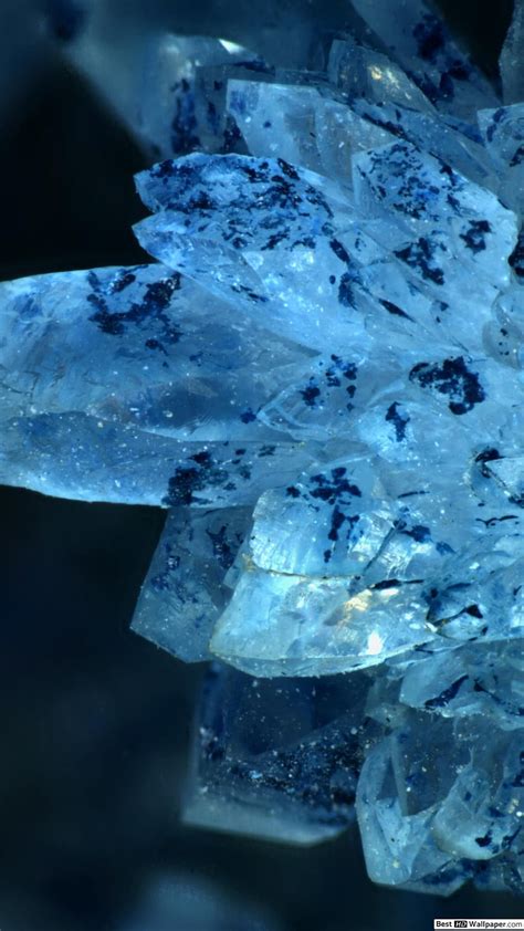 Blue Crystals Iphone Crystal Hd Phone Wallpaper Pxfuel