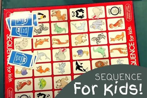 How To Play Sequence For Kids Game Rules And Instructions