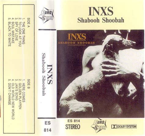 Inxs Shabooh Shoobah 1982 Cassette Discogs