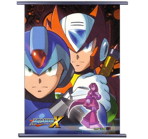 Mega Man X Video Game Fabric Wall Scroll Poster Officially Etsy