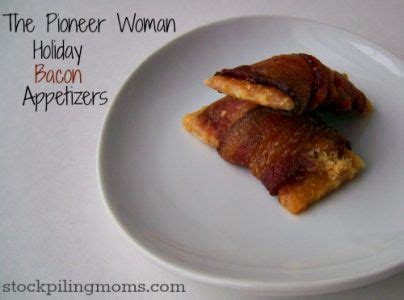 Christmas morning, on the other hand, is a different story. The Pioneer Woman Holiday Bacon Appetizers | Recipe ...