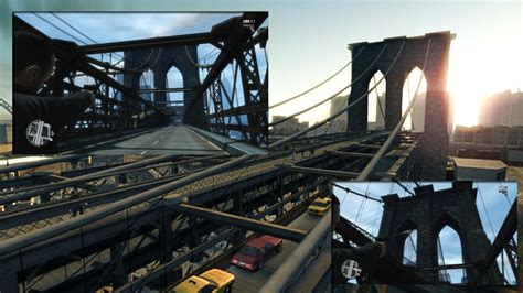 Grand Theft Auto 4 Liberty City Tour Vergleich Mit New York