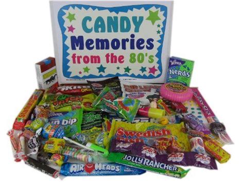 Retro Nostalgic 1980s Candy T Basket Box Memories From The 80s