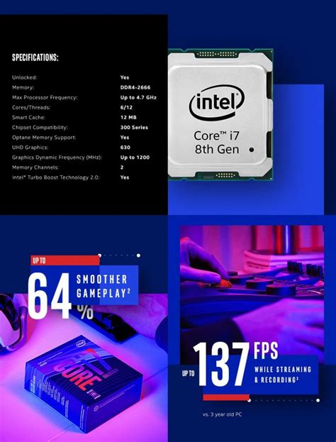 Thermal solution not included in the box. Buy Intel Core i7-8700 Desktop Processor at Best Price in ...
