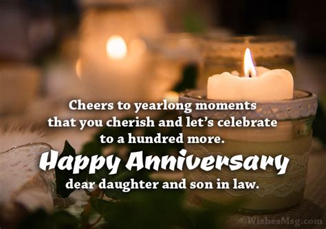 Anniversary Wishes For Daughter And Son In Law Best Quotationswishes