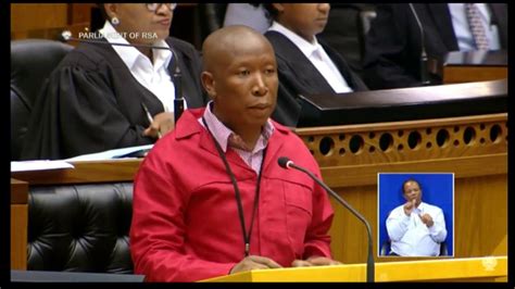 Julius Malema Speech On Land Expropriation Without Compensation Motion