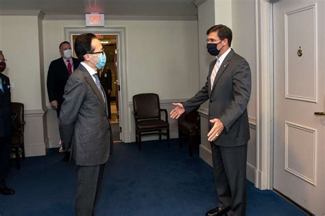 Defense Secretary Dr Mark T Esper Hosts Japanese Nara And Dvids