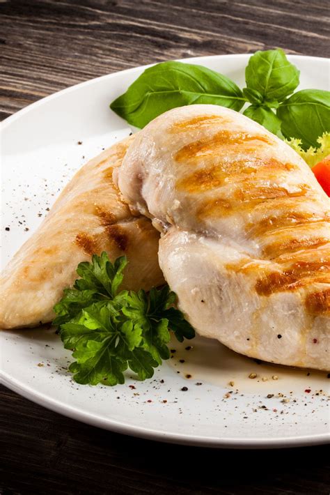 On mange de la viande blanche