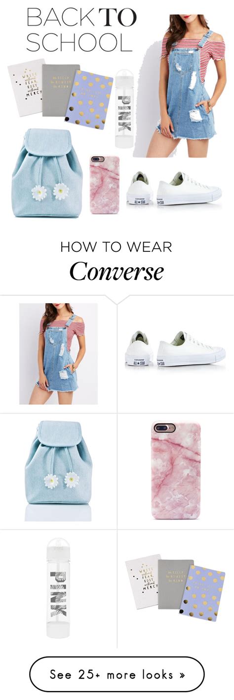 Back To School By Nickiern On Polyvore Featuring Cello Converse