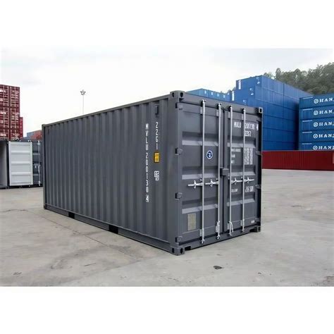 20 Feet Galvanized Steel Shipping Cargo Container Capacity 20 30 Ton