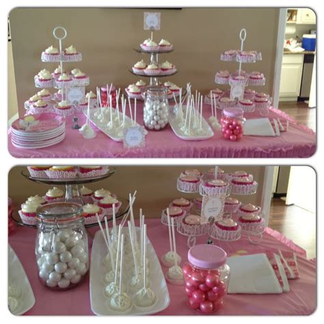 Candy Table For A First Communion Baptism Party Decorations First