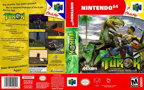 Turok Dinosaur Hunter Nintendo 64 VideoGameX
