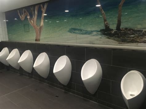 Uridan Waterless Urinals Featured In Australia S Best Bathroom Home Uridan Waterless Solutions