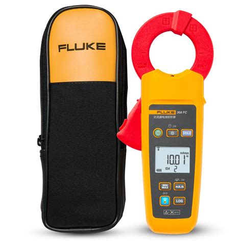The fluke 369 fc has a 61mm round clamp that can measure leakage current from multiple conductors or large conductors. Fluke FLUKE-368FC 368 FC Leakage Current Clamp Meter
