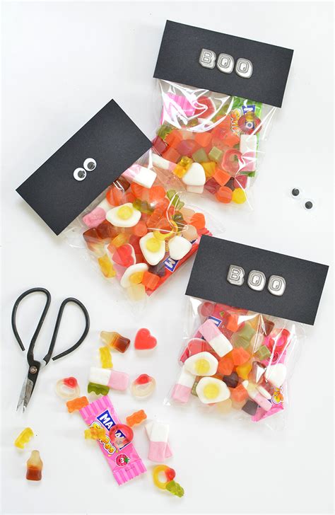 Diy Halloween Treat Bags Burkatron