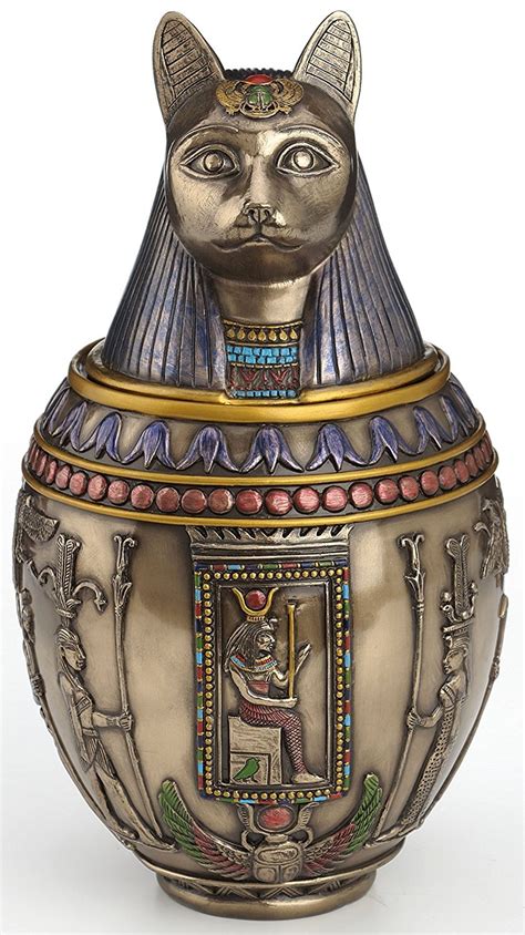 Top Collection 95 Egyptian Bastet Goddess Cat Cremation Urn