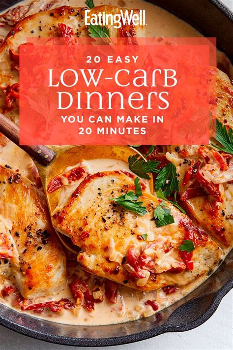 25 Easy Low Carb Dinners You Can Make In 20 Minutes Healthy Low Carb