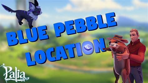 Where To Find Blue Shiny Pebble Palia Game Youtube