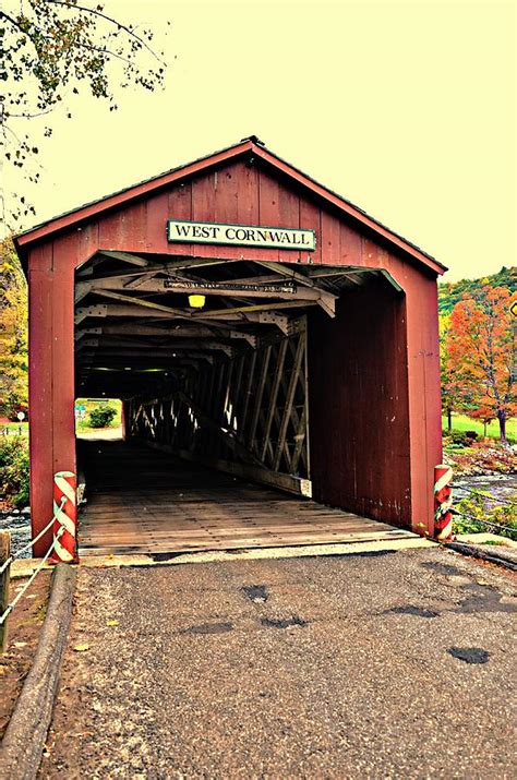 West Cornwall Covered Bridge 26 Photograph By Ricardo Dominguez Fine