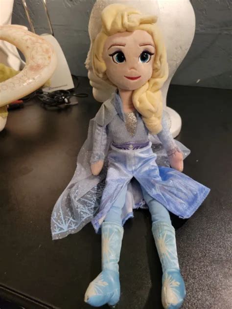 Elsa Doll Ty Sparkle Disney Stuffed 16 Plush Frozen 2 Princess With