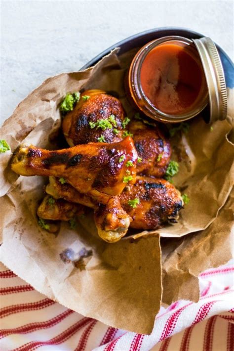 She would use chicken thighs, breasts, wings and drumsticks. Paleo Slow Cooker BBQ Chicken Drumsticks | Paleo slow ...